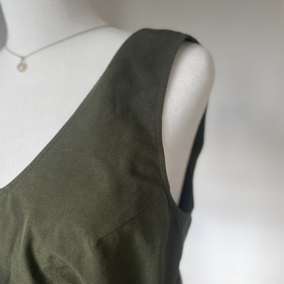 Club Monaco Torela Wrap Jumpsuit in Green Size 0 - Picture 8 of 11
